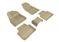 Коврики салона Sotra 3D Lux для Porsche Cayenne 2018- бежевые. Артикул ST 74-00686