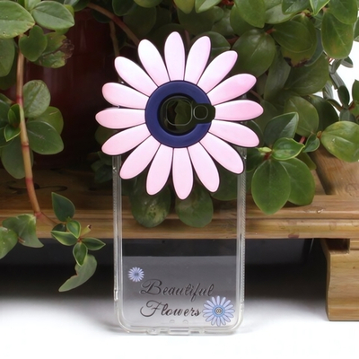 Силиконовый чехол "Цветы" для Samsung Galaxy J5 Prime, 009872