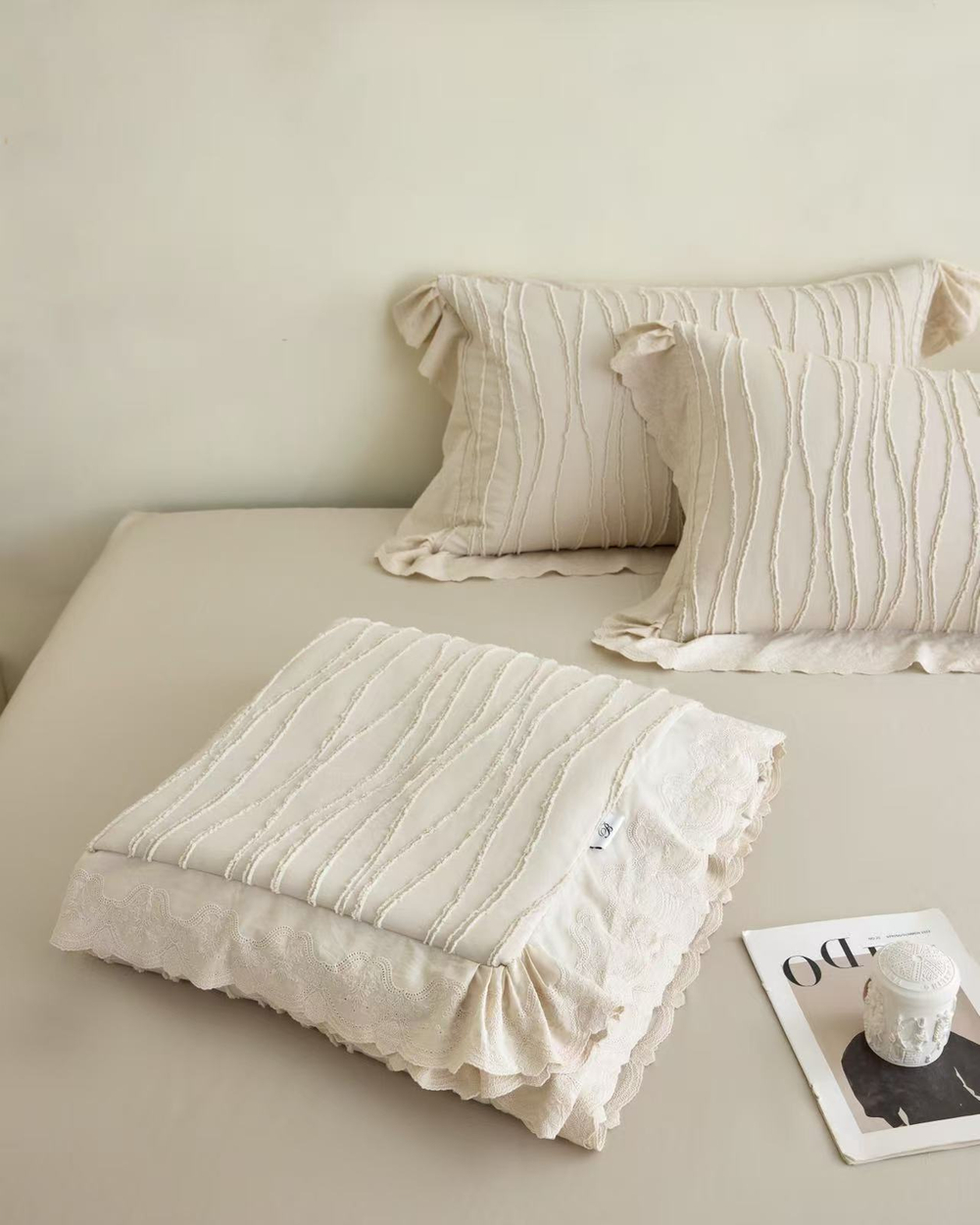 Одеяло «Вареный хлопок» 200х230 | бежевый