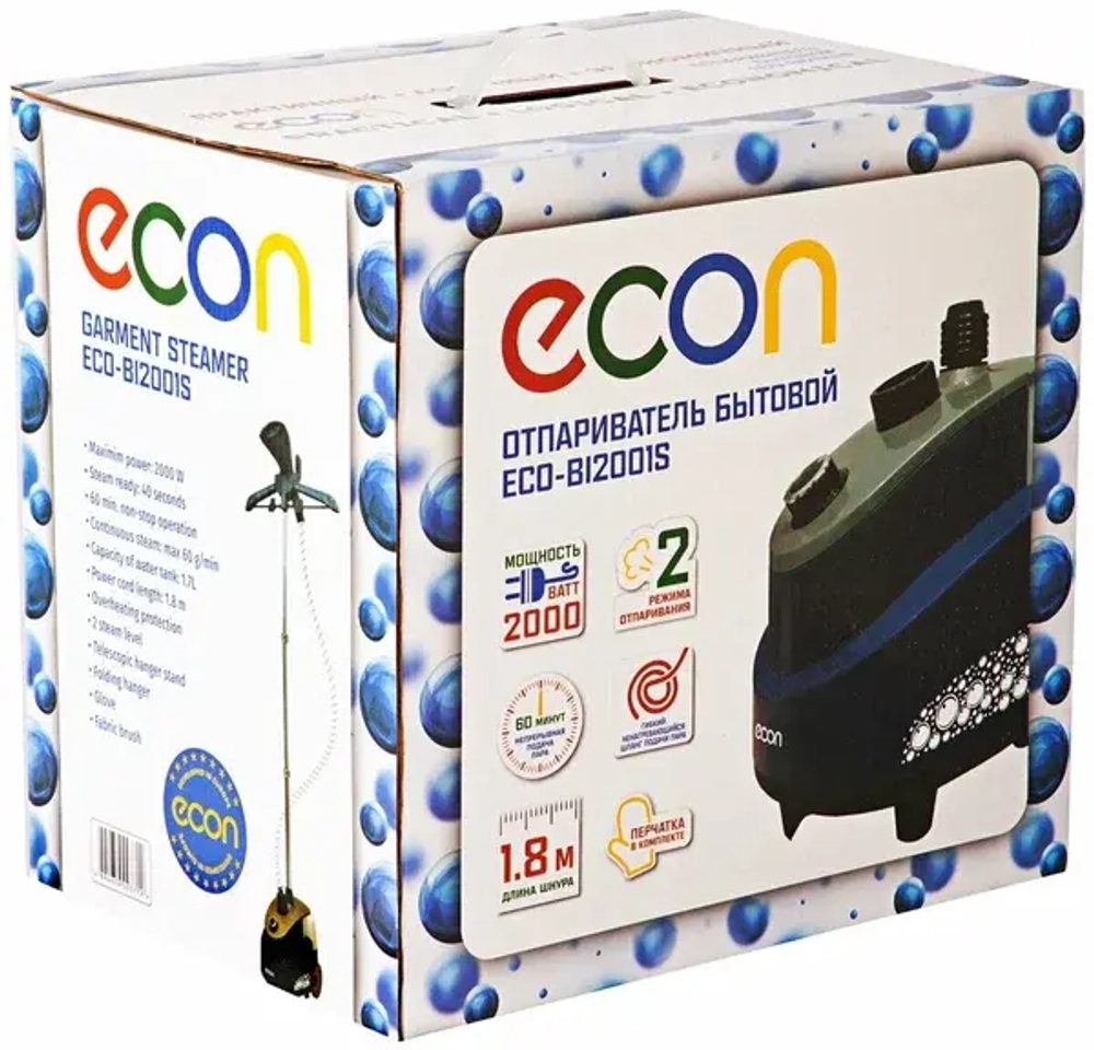Вертикальный отпариватель Econ ECO-BI2001S (h)