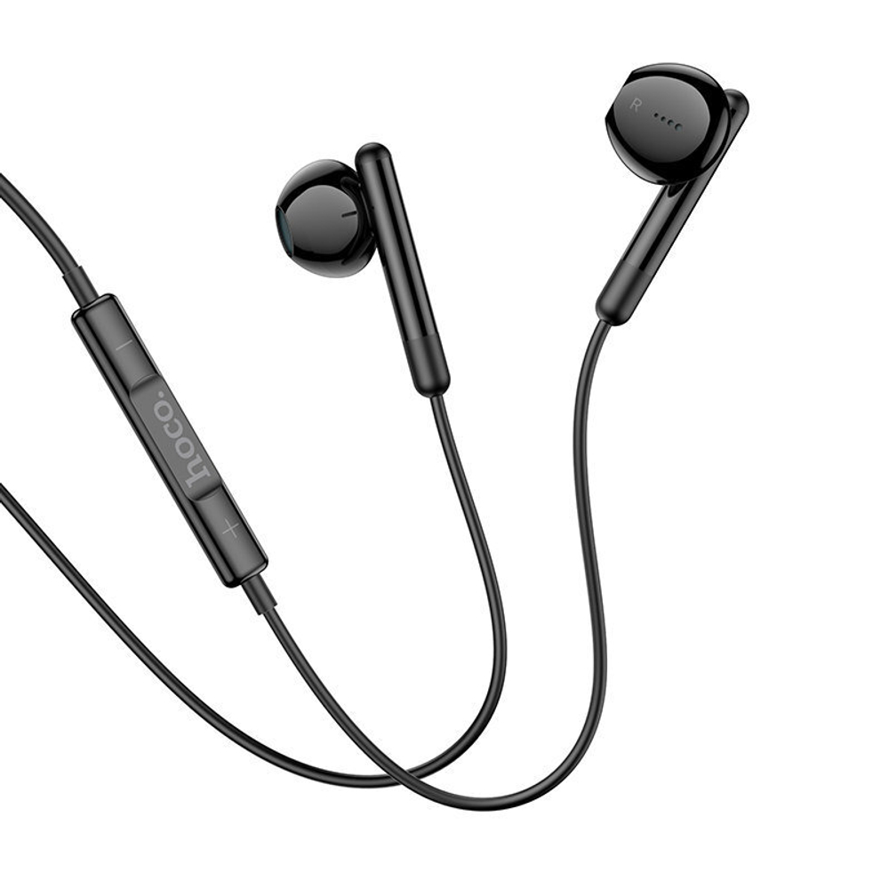 Проводные наушники hoco M93 black