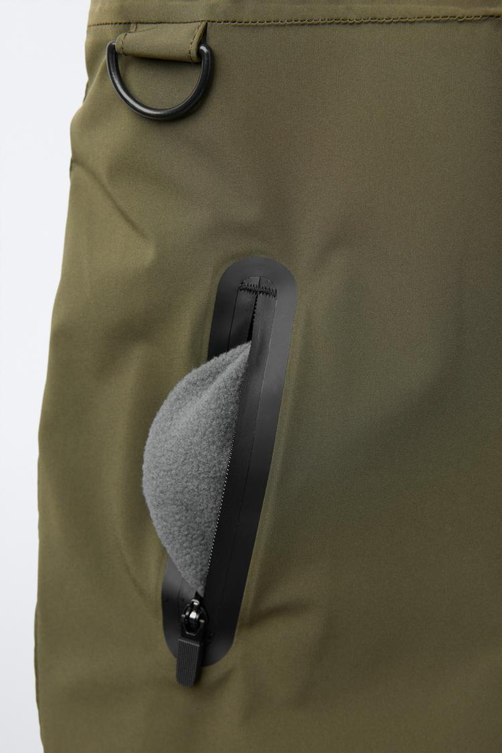 ZARA ВЕТРОЗАЩИТНЫЙ КОМБИНЕЗОН RECCO® SYSTEM SKI COLLECTION, ХАКИ