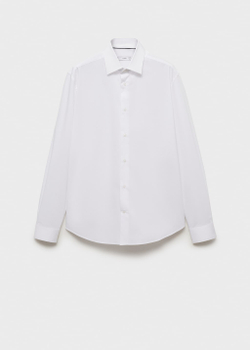 Рубашка regular fit из хлопка стретч