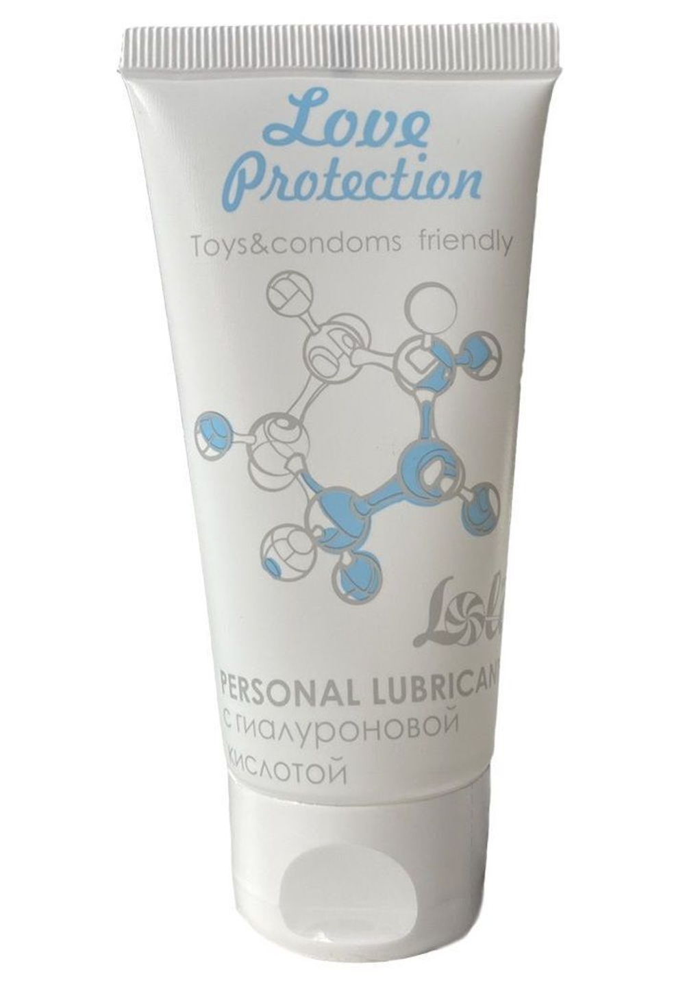 Увлажняющий лубрикант на водной основе Love Protection - 50 мл.