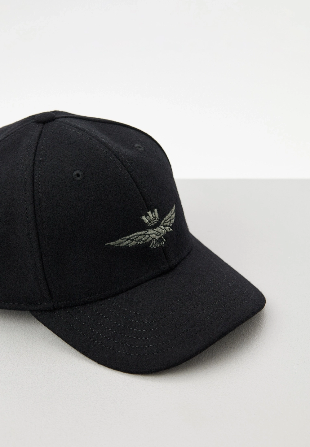 Кепка Aeronautica 1085 черный шерсть