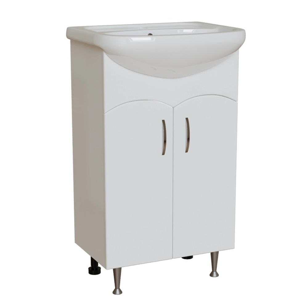 Тумба д/ванной "ФОРМАТ-50" под рак.Уют-50 (ROSA) (ПВХ)