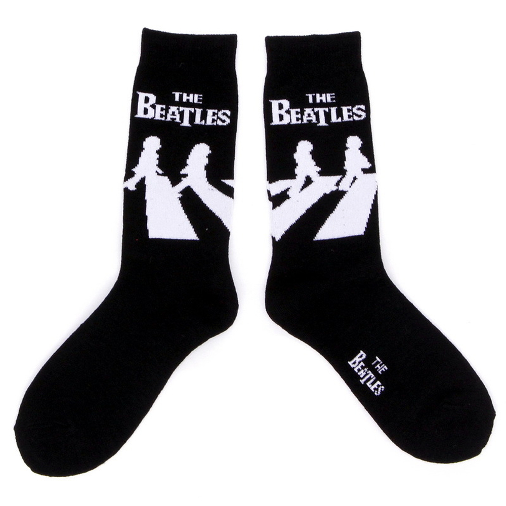 Носки The Beatles ( чёрные, длинные )
