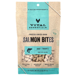 Vital Essentials, сублимированные необработанные лакомства для собак, со вкусом лосося, 70,9 г (2,5 унции)