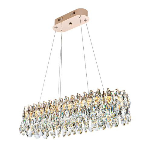 Подвесная светодиодная люстра Modelux premium ML.6901.900.300P GD