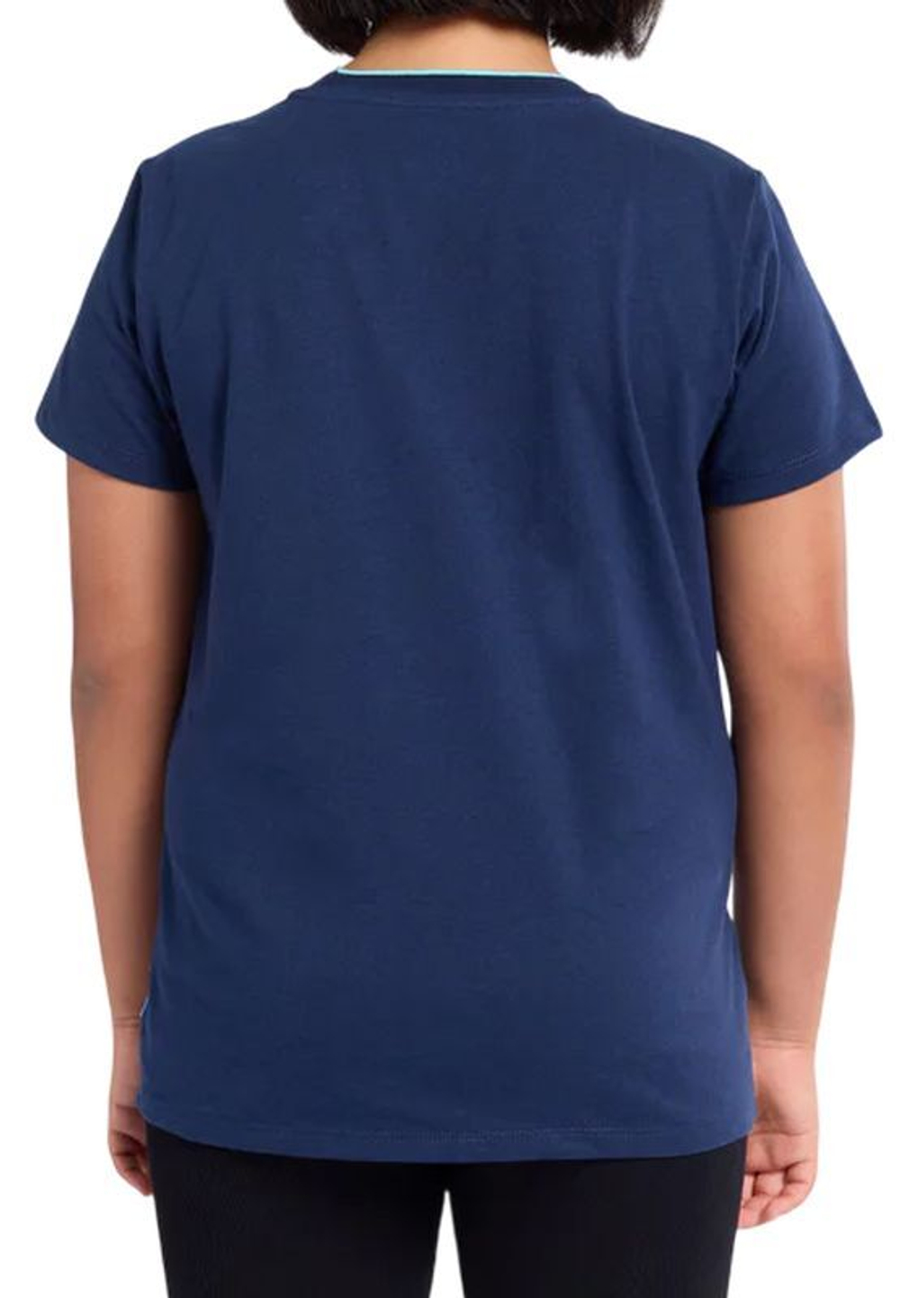 Футболка для девочки теннисная Australian Open Logo Tee - небесный