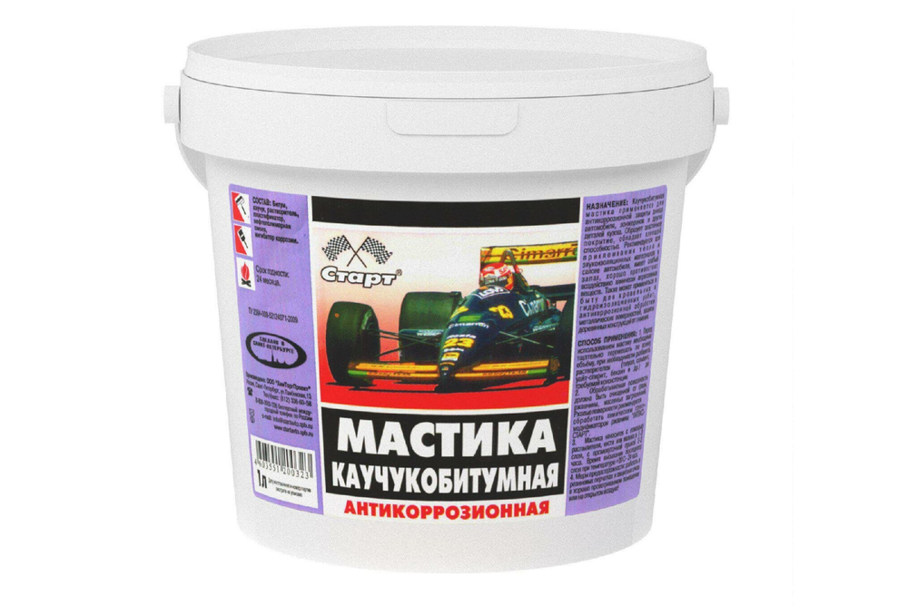 Мастика каучукобитумная Старт, 1 л