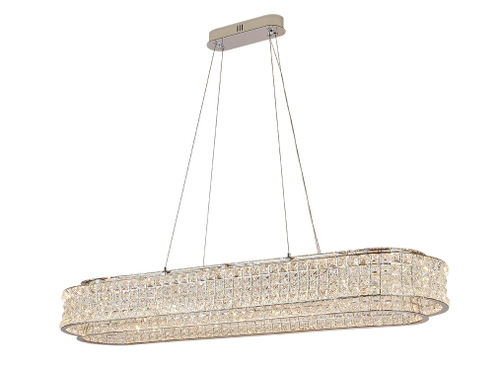 Подвесная светодиодная люстра Newport VENERA 8510/120 chrome, М0069973