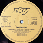 Sky- Sky Five Live 2LP (Германия 1983г.)