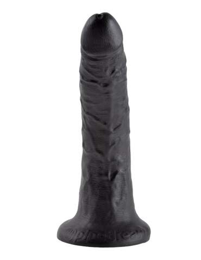 Фаллоимитатор King Cock 7" Cock - Черный Pipedream 550223PD