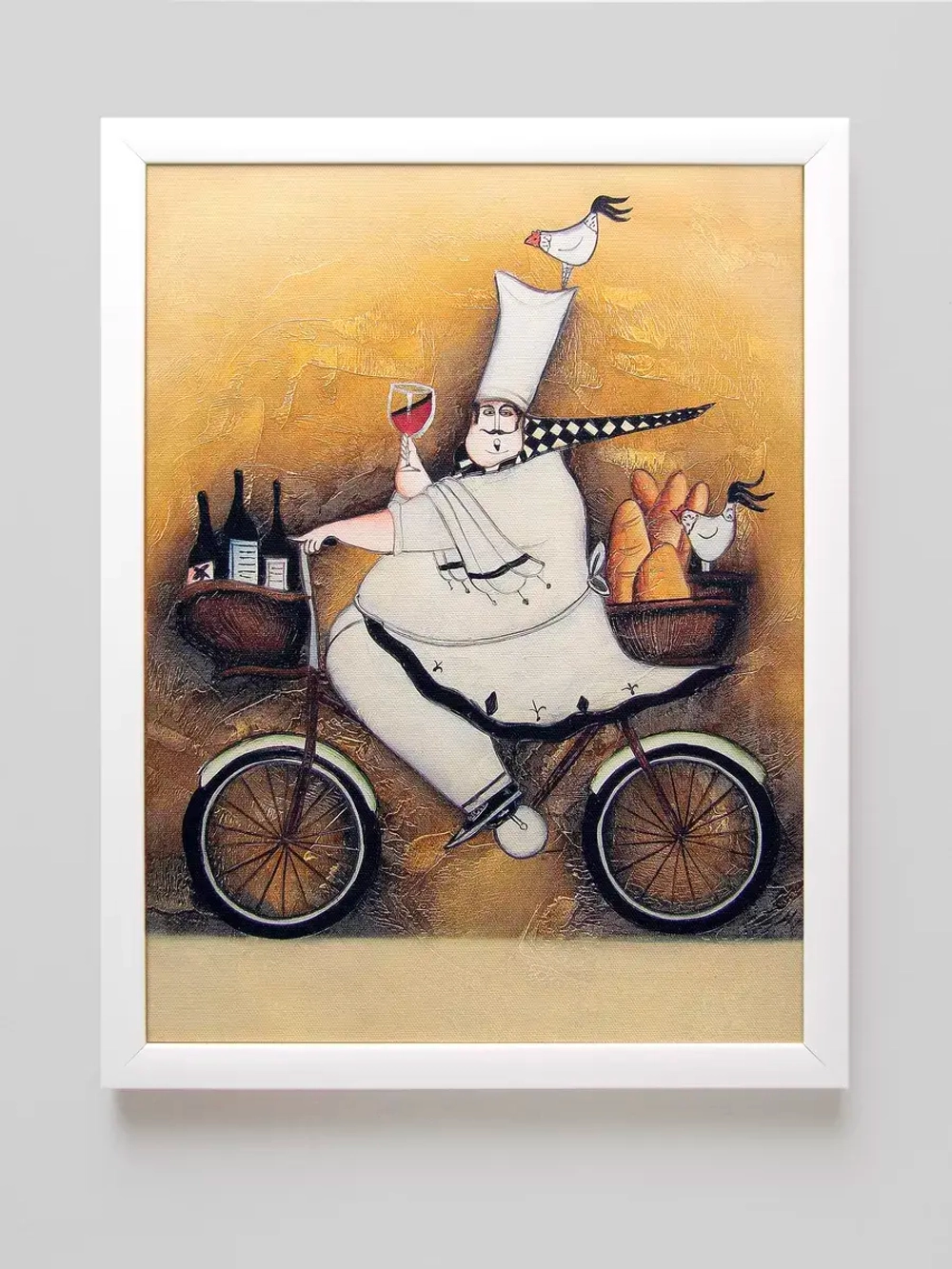 Картина на стену интерьерная для кухни 43*33 см