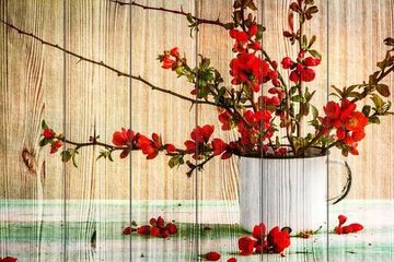 Панно из дерева Bouquet Barberry