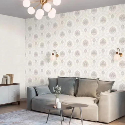 Обои флизелиновые Palitra Planet Marsella бежевые 1.06 м PP72182-24