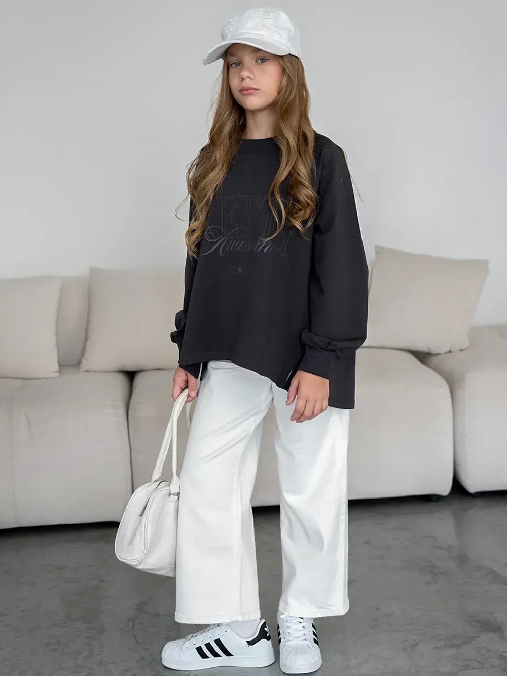 Свитшот для девочки осенний