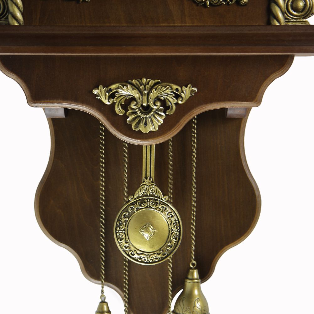 Helios Line Часы Капитель настенные с маятником и гирями