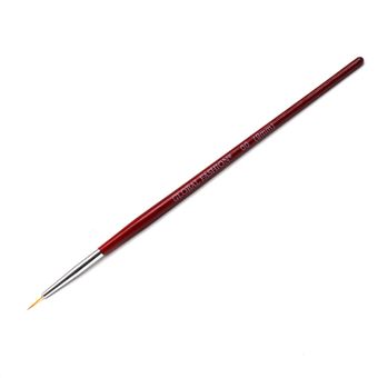 Кисточка для рисования 00 (9 мм), тонкая кисть Global Fashion