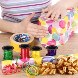 Двухсторонний скотч 50 мм * 10 м 160 мкм, Клейкая лента на основе полипропилена Unibob