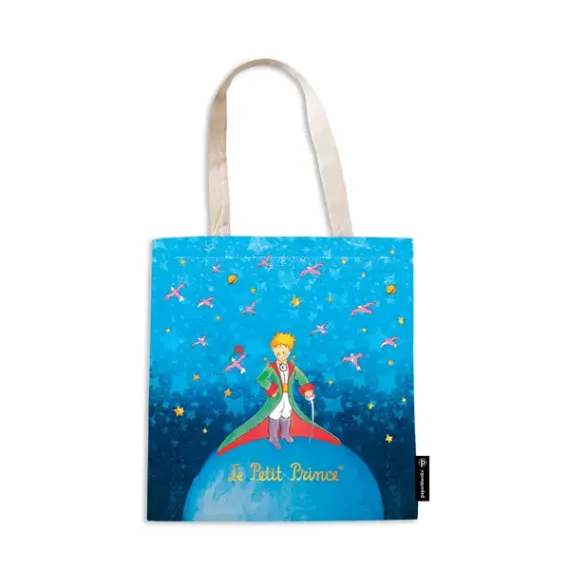 Çanta \ Сумка \ Bag Embellished Manuscripts Collection / Saint-Exupéry, The Little Prince / Canvas Bag