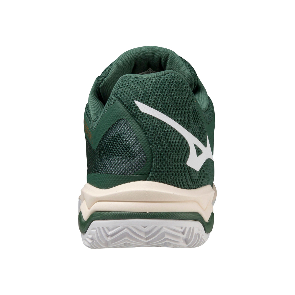 Мужские теннисные кроссовки Mizuno Wave Exceed Light Clay Court Shoe Men - Dark Green, White