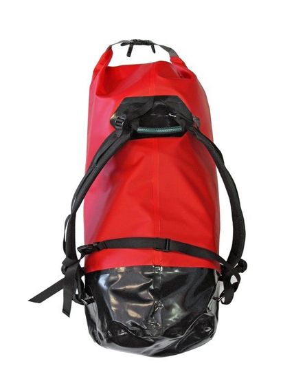 Герморюкзак Scorpena OREDEZH 100 л черно-красный