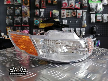 ФАРА ПЕРЕДНЯЯ прозрачная DIO AF 34 / AF 35