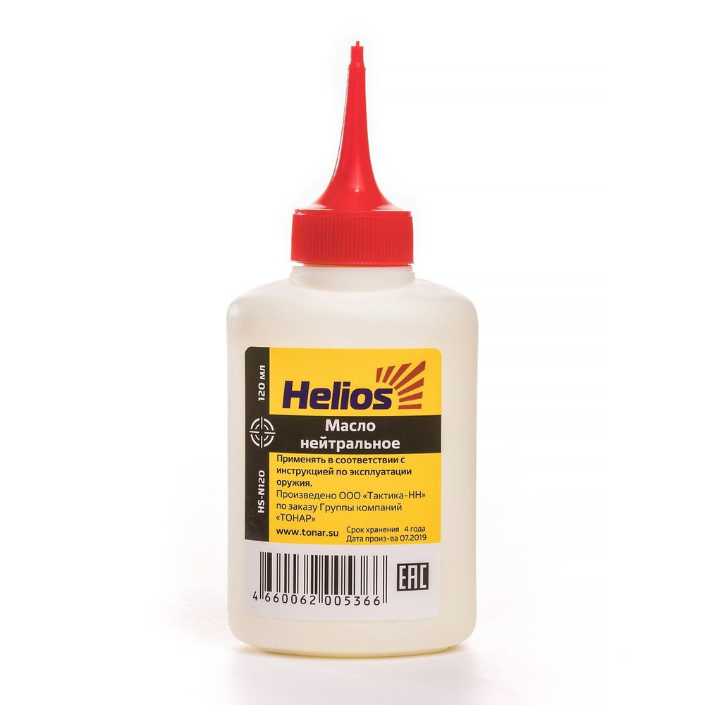 Масло Helios Luxe нейтральное 120 мл. (50 шт./коробка) (HS-NL120)