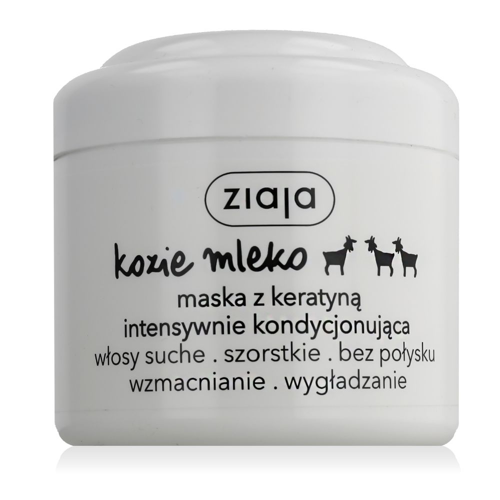 Ziaja Goat's Milk Strengthening Hair Mask With Keratin 200 ml Ziaja Goat's Milk Strengthening Hair Mask With Keratin 200 ml