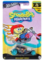 Машинка Хот Вилс Spongebob Straight Pipes GDG83 HRV56