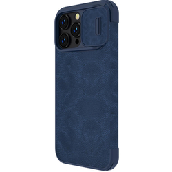 Кожаный чехол-книжка Nillkin Leather Qin Pro c защитой камеры для iPhone 14 Pro Max