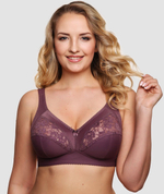 Бескаркасный бюстгальтер с мягкой чашкой (Размер: 110B) (Цвет: пудровый)