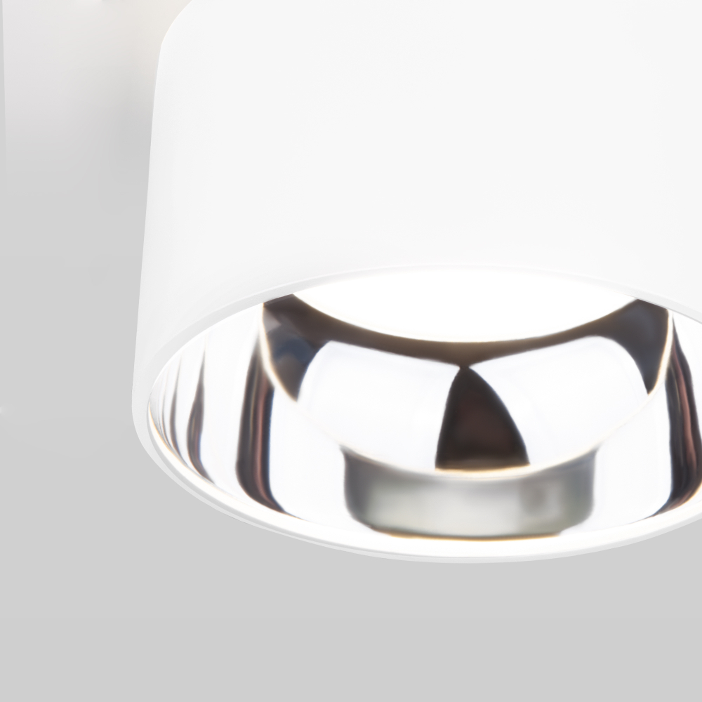 Накладной светильник 1069 GX53 WH белый матовый