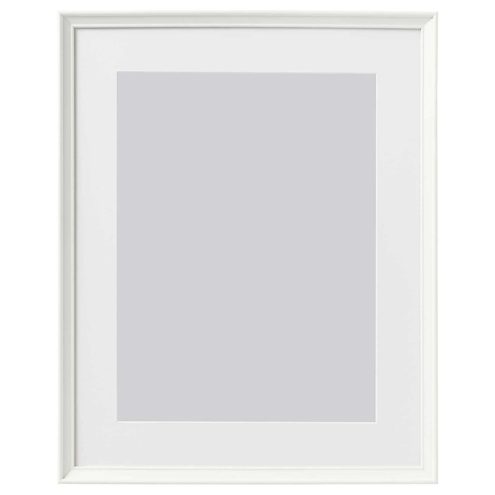 IKEA KNOPPÄNG  (ИКЕА КНОППÄНГ)  -  Рамка, белая, 40x50 см