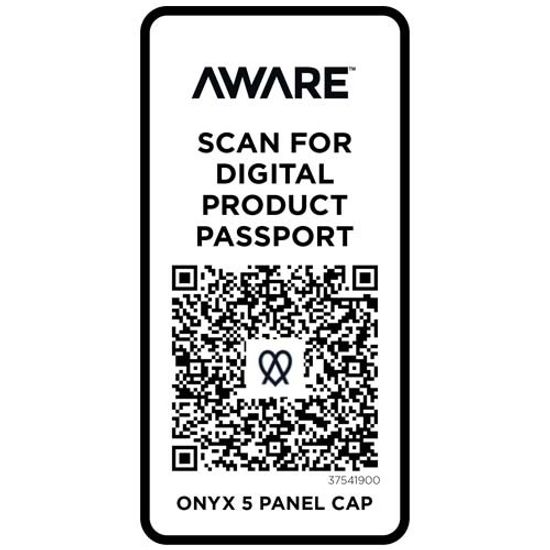 Onyx с 5 панелями Aware™ кепка из переработанных материалов