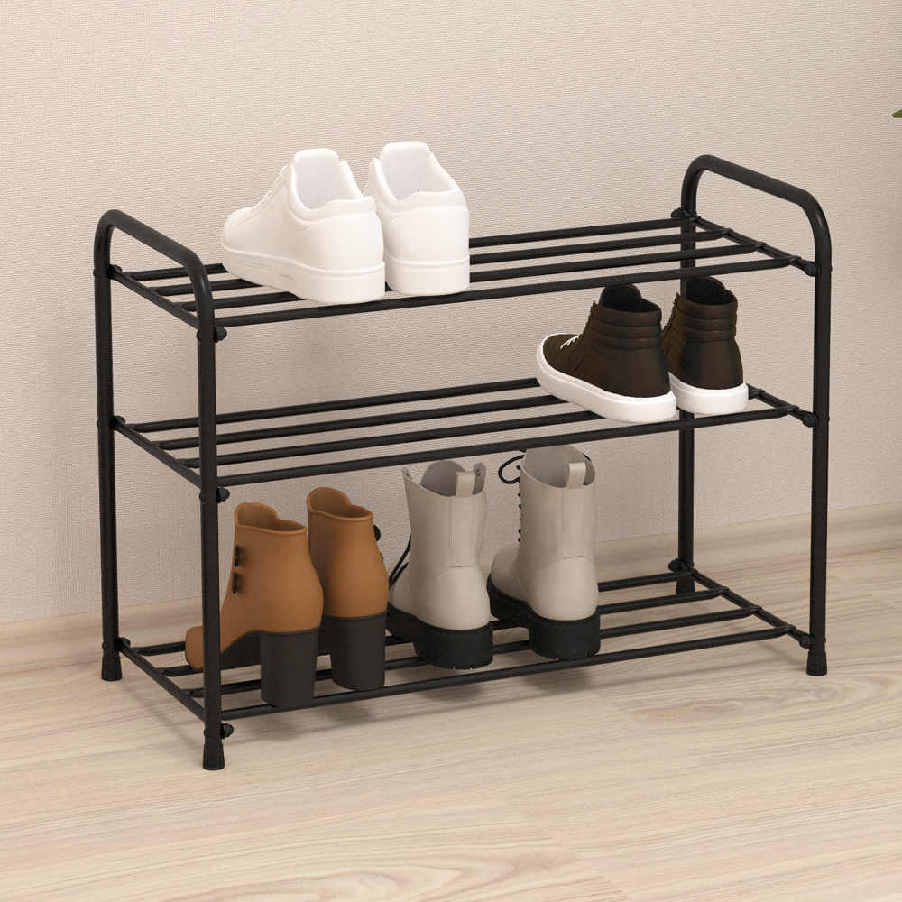 Подставка для обуви "Альфа 23" черная