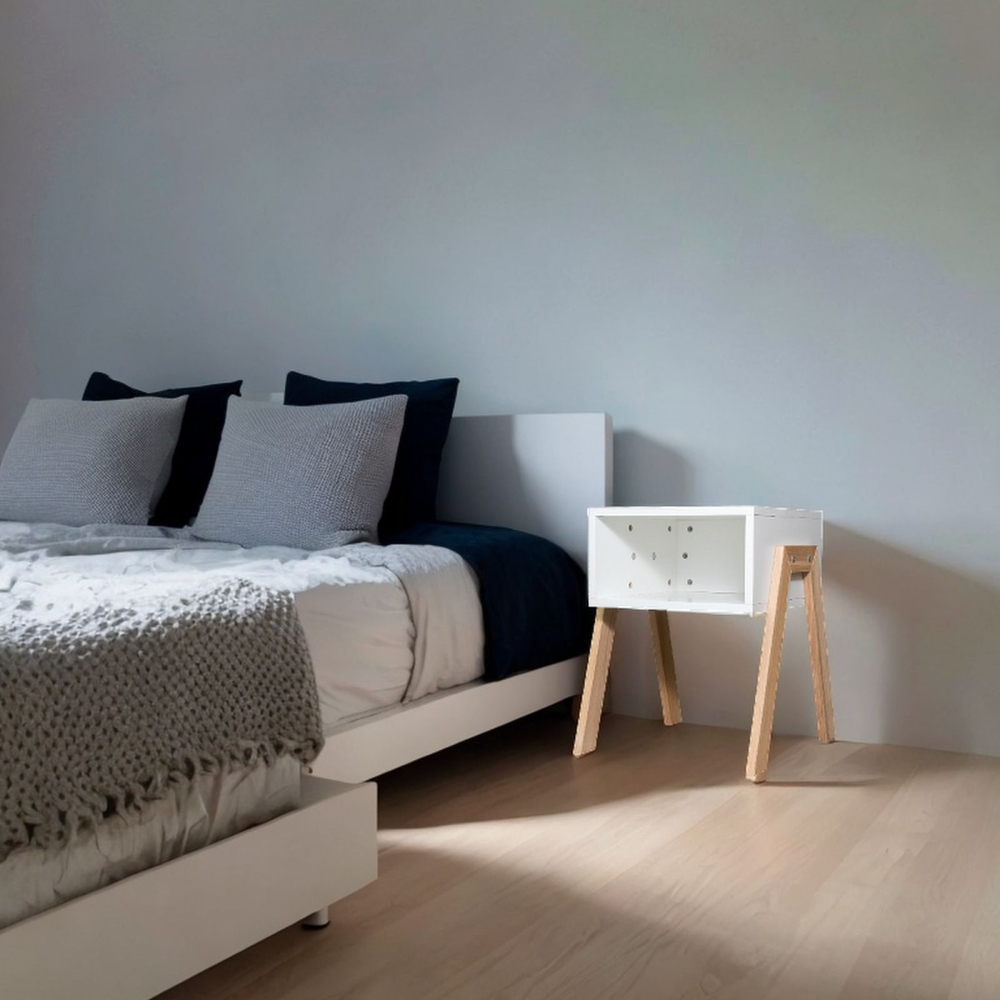 Тумба прикроватная Мунк в спальню и прихожую без ящика