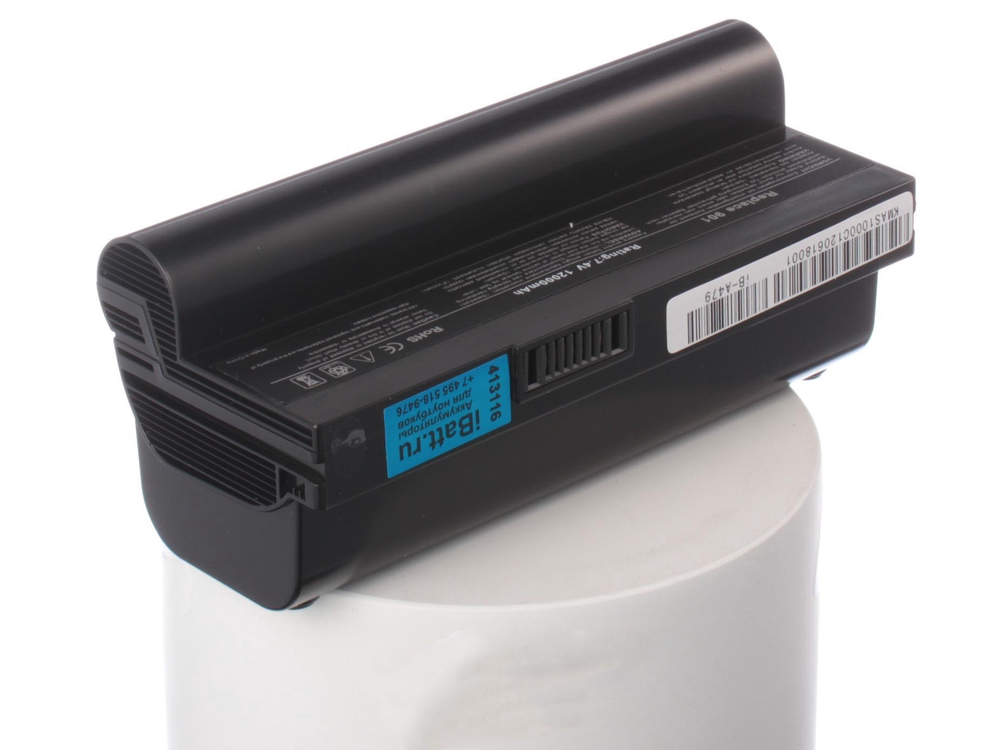 Аккумулятор iBatt 12000mAh, для Eee PC 901 1000H 1000 904HD 1000HD 1000HE XP 1000HA 904 904HA 1000HG