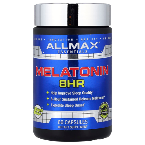 ALLMAX, мелатонин, 60 капсул