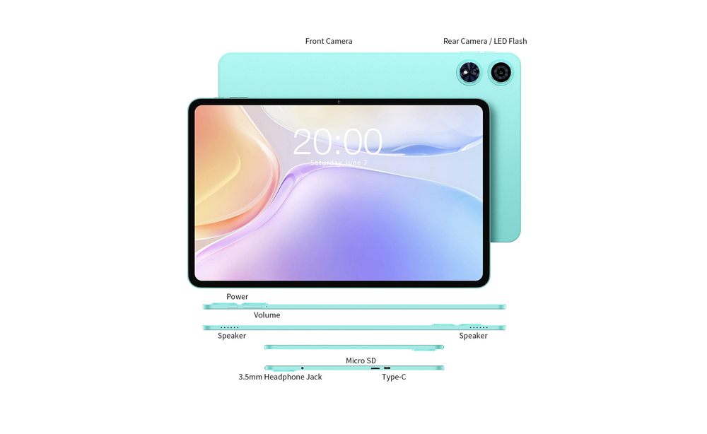 Планшет Teclast Odea A12 12'' 2K/T606/(4+128GB)/
