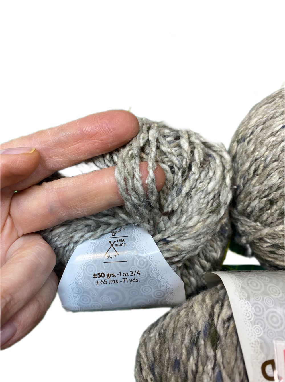 Пряжа Katia IRISH TWEED 3шт (Испания) 50% шерсть 25% шелк 25% нейлон 50г-65 м color 8904 -3шт