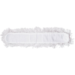 Насадка МОП плоская 80 см для швабры-рамки, карманы, хлопок, LAIMA