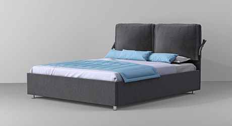 Кровать с системой хранения Wellend