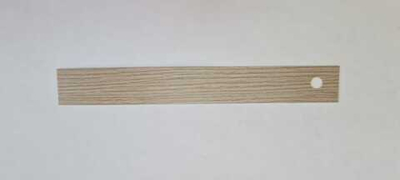 Кромка без клея 2*19 Ясень Шимо светлый PVC U3127T (бухта 100м)