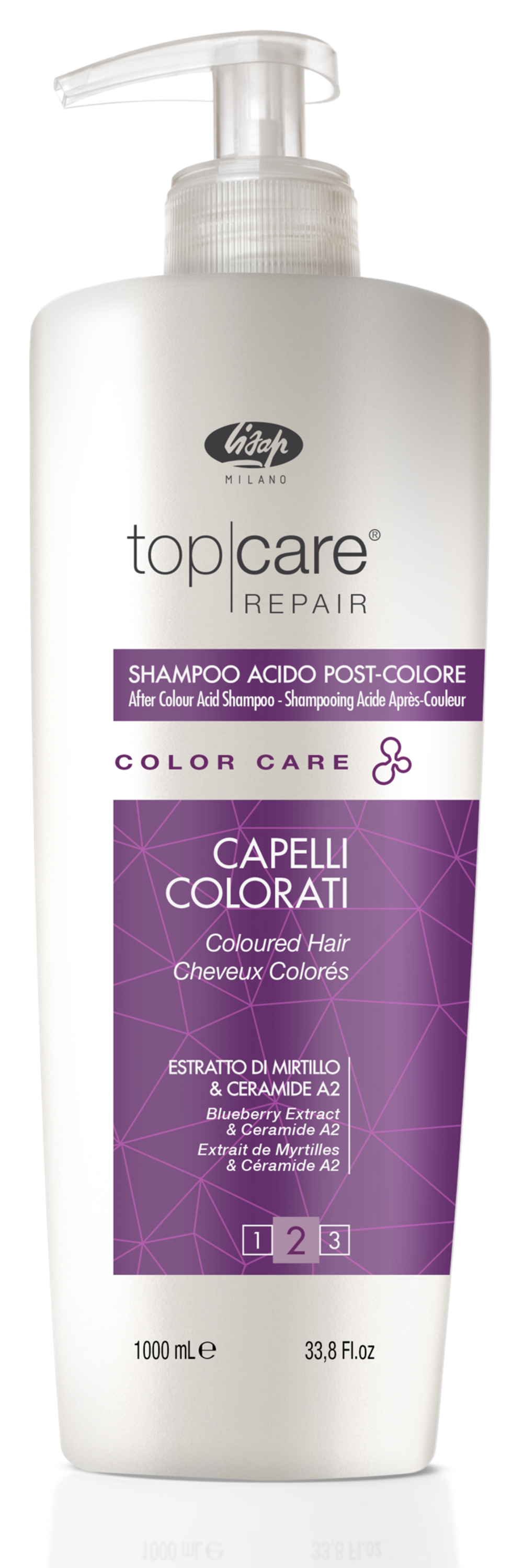 Стабилизатор цвета – «Top Care Repair Color Care After Color Acid Shampoo» 1000 мл