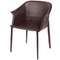 Стул Gio, коричневая кожа