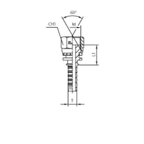 Фитинг DN 06 DKM (Г) 12x1.5
