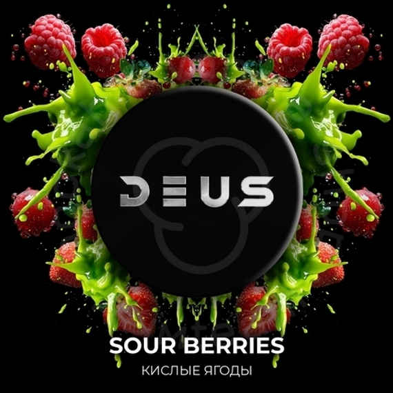 Табак для кальяна Deus Sour Berries (Аромат кислых ягод), 30 гр.
